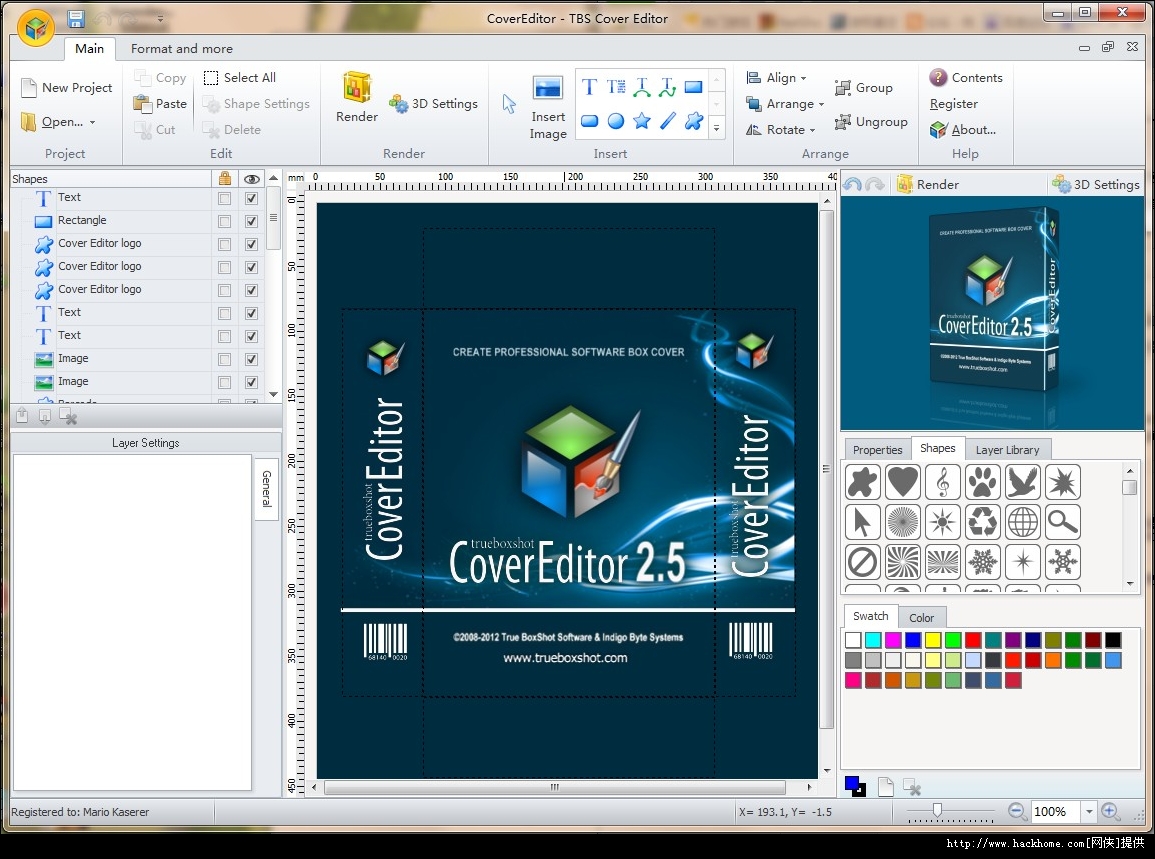 产品包装盒设计软件(tbs cover editor)注册版 v2.5.6.351 安装版