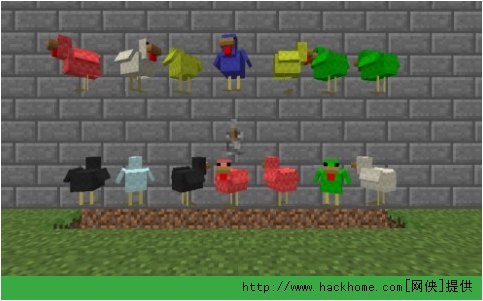 《我的世界》更多鸡mod mo chickens