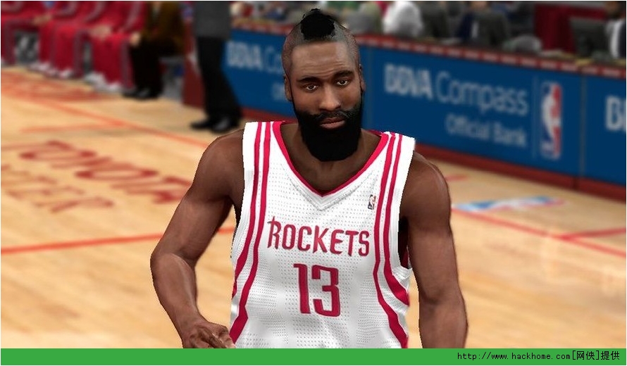 nba2k14大胡子哈登面补