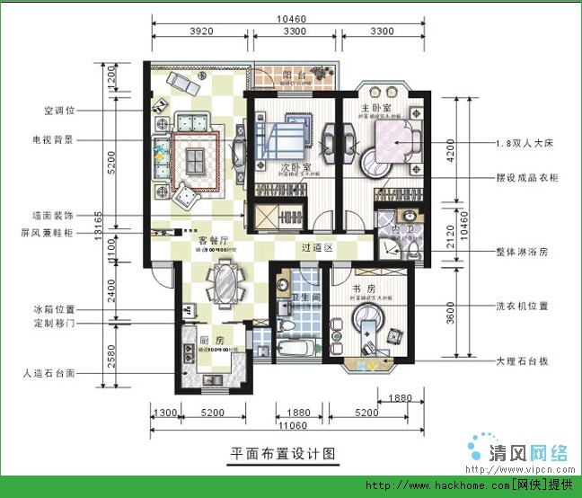 coreldraw制作平面图多图