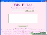 WMA Files Validator and Organizer  1.0 ɫ_WMAļ֤