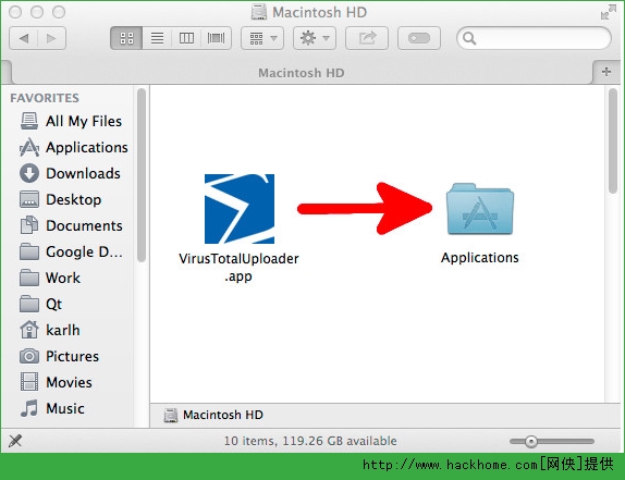 ȸ߲ɨ衶VirusTotal Uploader for mac V1.1