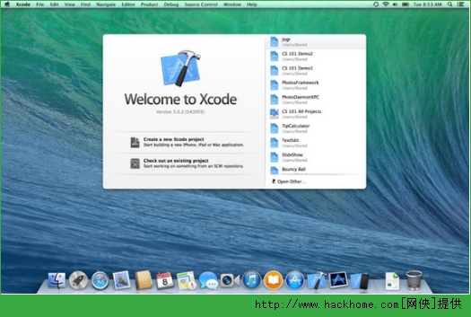 Xcode for mac ̹߼ͼ1: