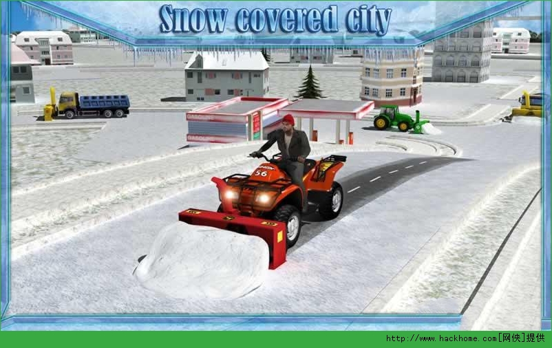 һѩ׿ֻ棨Snow Blower Truck Sim 3Dͼ1: