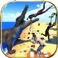 㺣̲Ϸ׿棨Crocodile Sim Beach Hunt v1.0