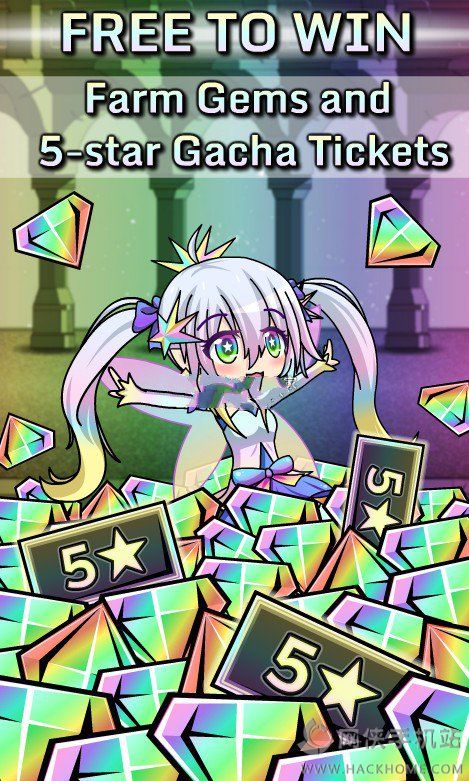 嘎查世界中文漢化破解版(gacha world) v1.2.