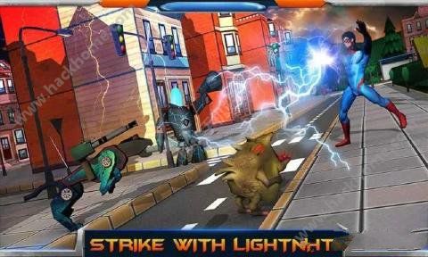 Ӣ3D˴սϷ׿棨City Heroes 3D Aliens Warͼ4: