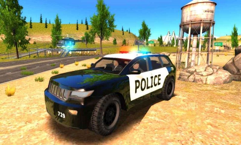 о˾Ϸ׿أCrime City Police Car Driverͼ2: