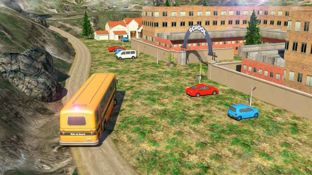 У¼ʻİ棨School Bus Up Hill Drivingͼ4: