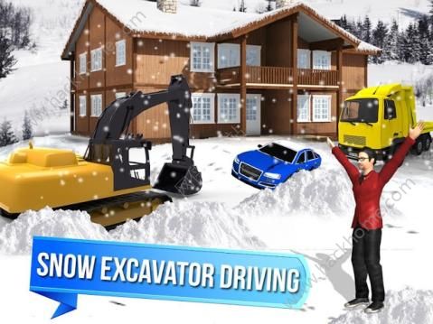 ѩھԮģİ׿棨Snow Excavator Rescue Sim 3Dͼ2: