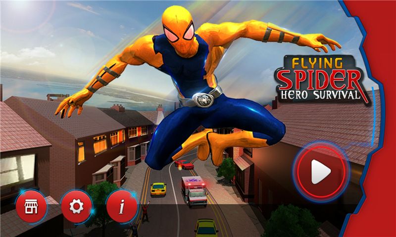 wӢ֩bİ׿棨Flying Spider Hero SurvivalD4: