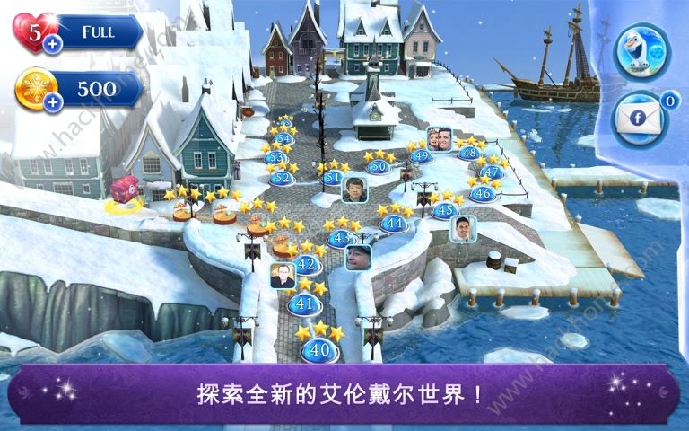 ѩԵ籩Ϸ׿棨Frozen Free Fall Icy Shotͼ2: