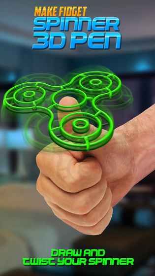 ׌w΢{3DP[ĝh棨Make Fidget Spinner 3D PenD1: