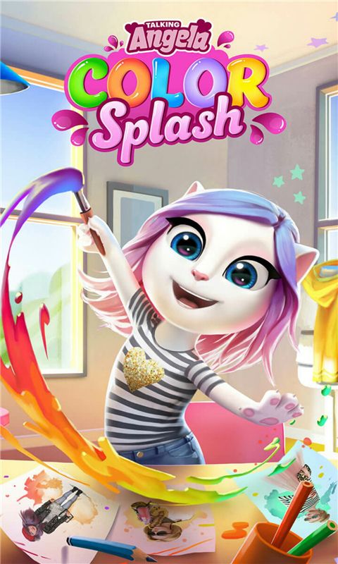 r[׿棨Talking Angela Color SplashD4: