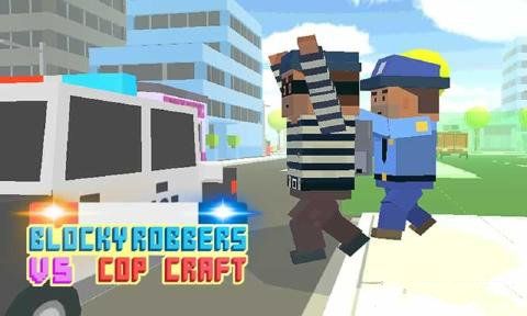 x֙C[׿dBlocky Robbers VS Cop CraftD4: