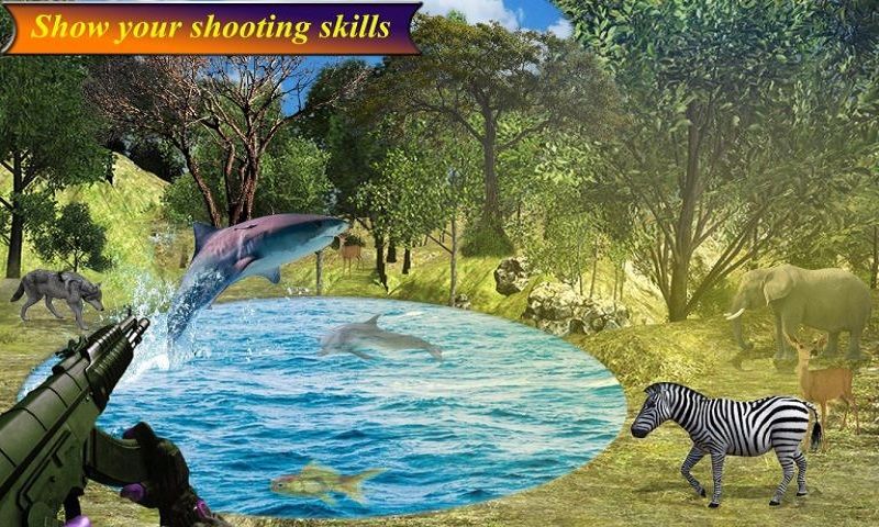 ֶ޽ƽ棨Jungle Animal Hunting Survival Missionͼ4: