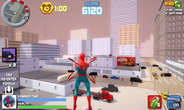 ֩Ӣ۾սϷ׿İ棨Spider Hero Final Warͼ1: