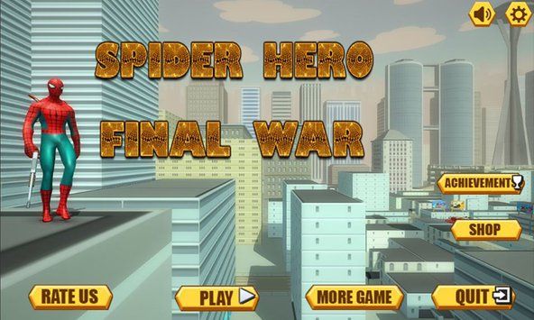 ֩Ӣ۾սϷ׿İ棨Spider Hero Final Warͼ3: