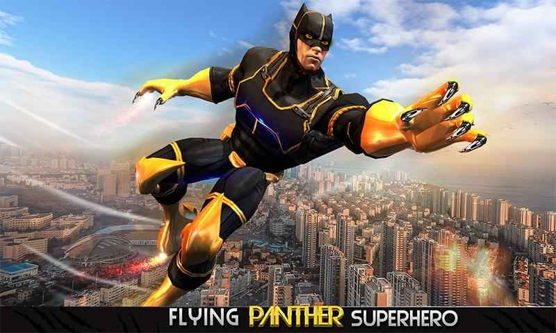 Ӣ۷ԾϷٷ׿أSuper Panther Flying Hero City Survivalͼ4: