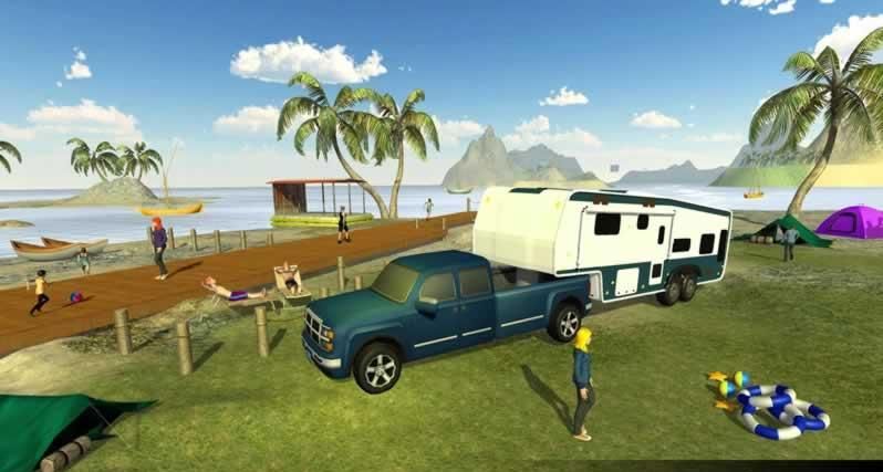 ԽҰ¶Ӫģ17Ϸ°棨Offroad Camper Truck Simulator 17ͼ4: