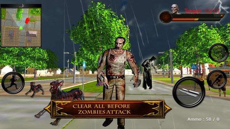 ʬ3DսϷ׿أZombie 3D War Commando Survival Gameͼ1: