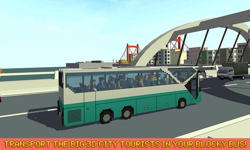 ذʿ޽޸ƽ棨Mr Blocky City Bus SIMͼ5: