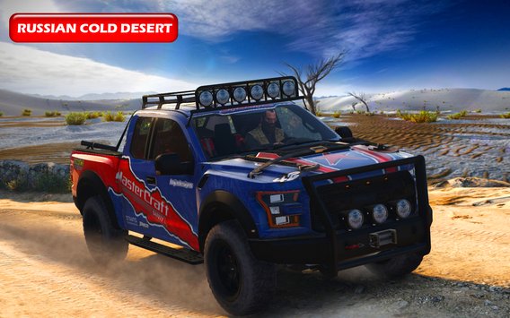 White Desert Truck Racing Drive[׿dD2: