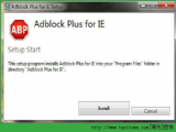 β Adblock Plus for IE ٷ° v1.1 װ