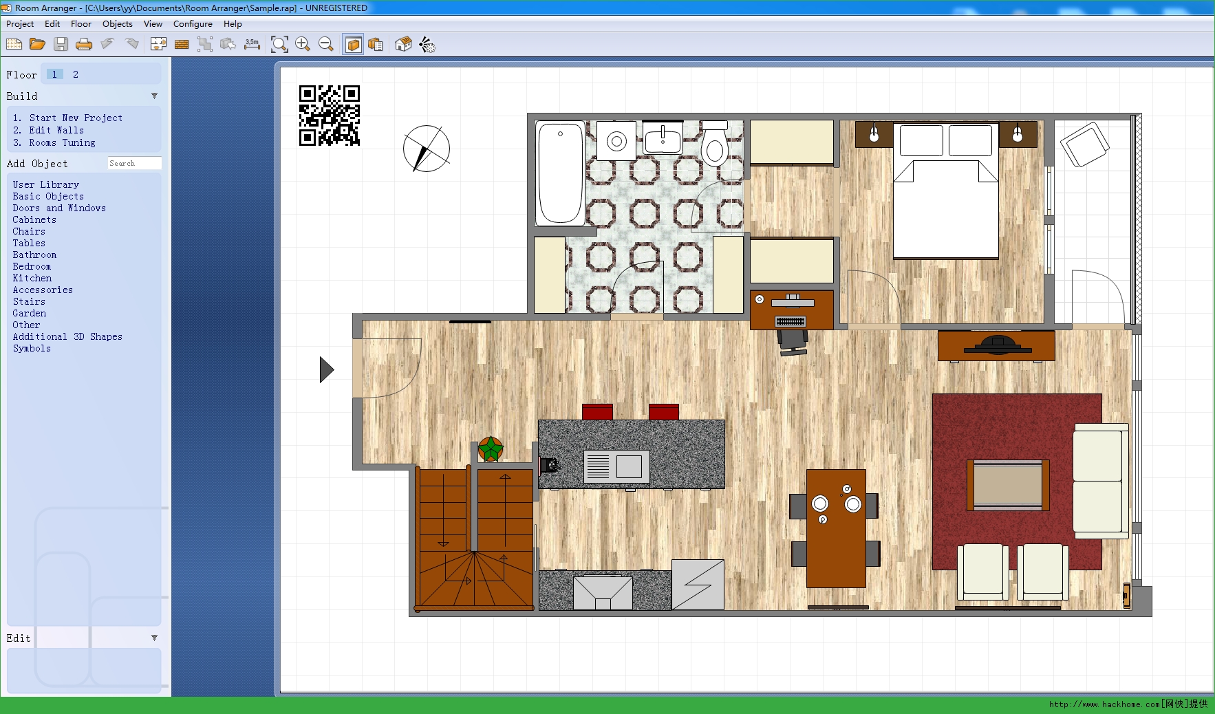 房屋佈局設計軟件下載_房屋佈局設計工具 adasoft room arranger官方