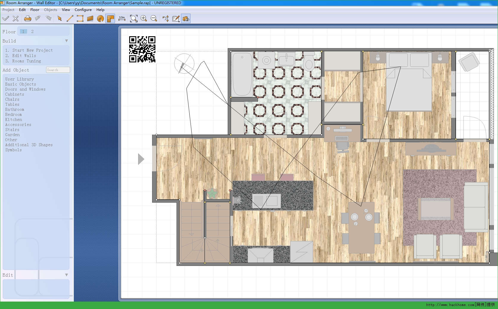 房屋佈局設計軟件下載_房屋佈局設計工具 adasoft room arranger官方